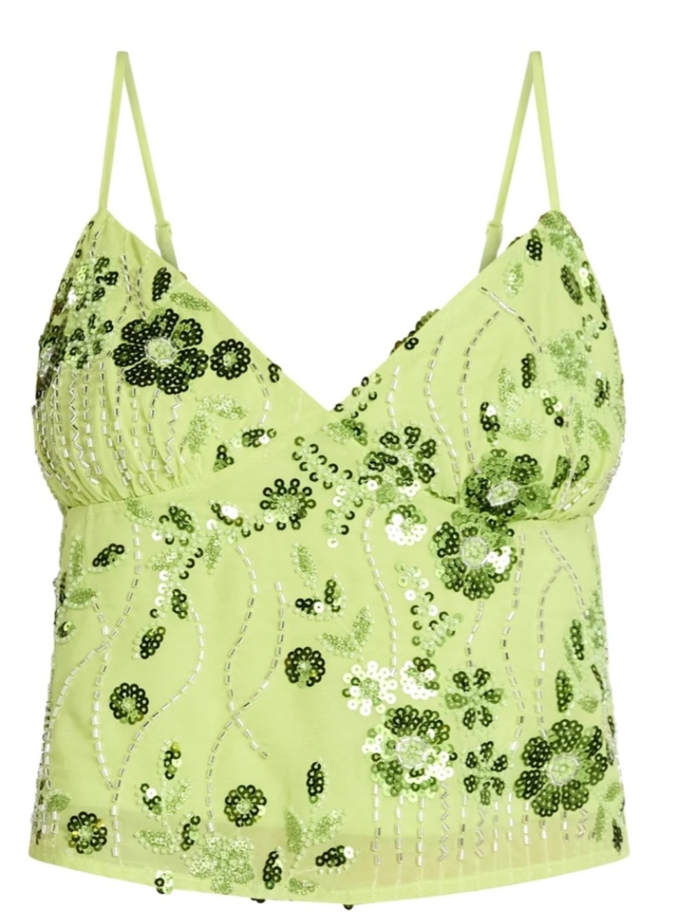 No Boundaries Junior's Beaded Camisole White Grape XXS